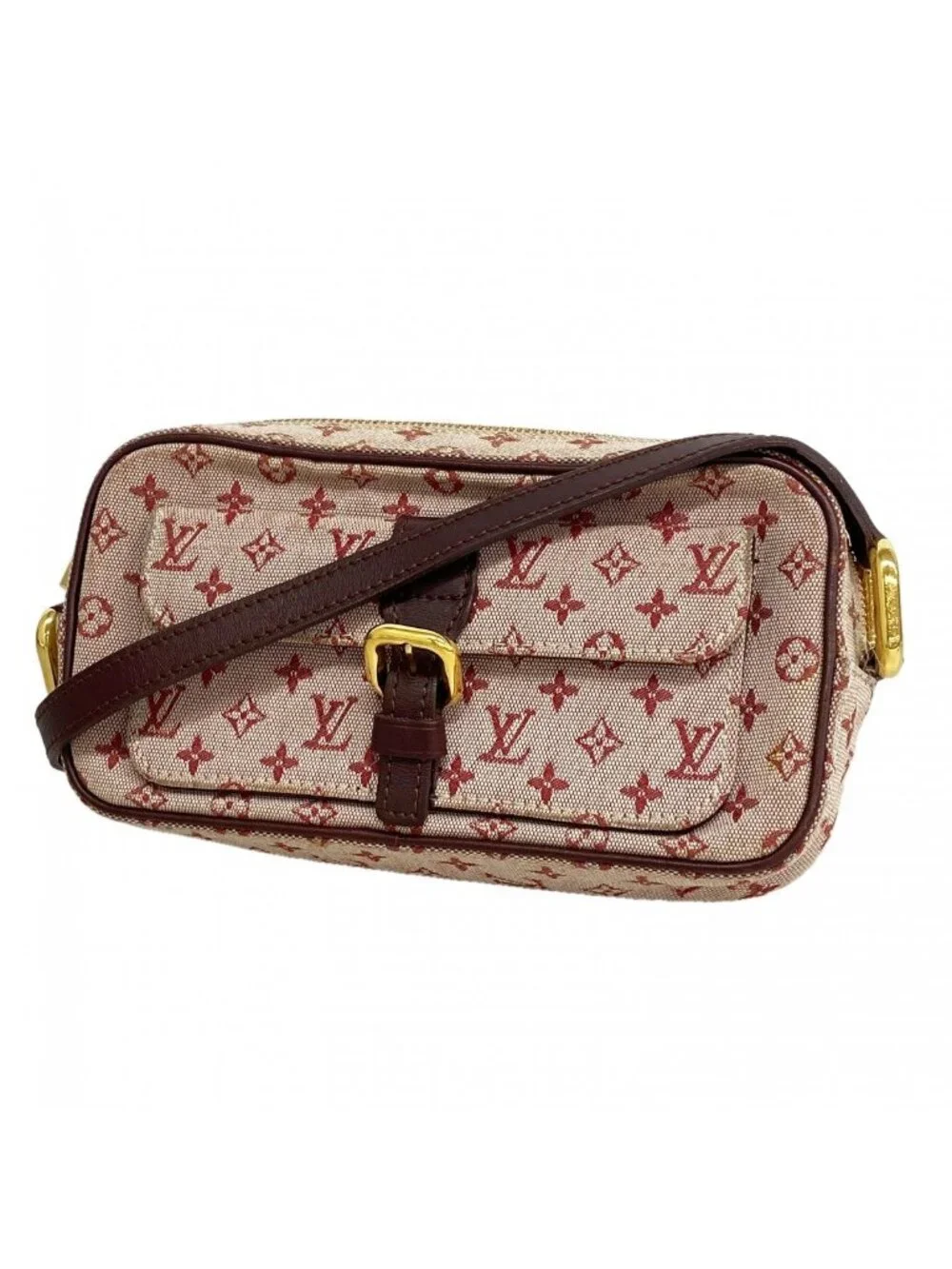 Louis Vuitton Shoulder Bag Monogram Mini Juliette MM Cerise